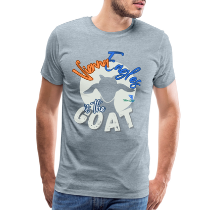 Vienna Eagles Goat Premium T-Shirt - heather ice blue