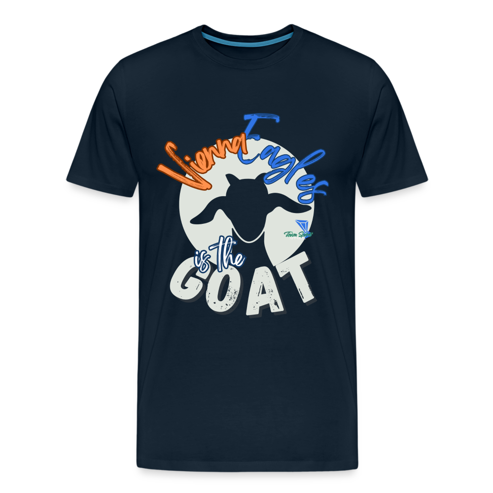 Vienna Eagles Goat Premium T-Shirt - deep navy