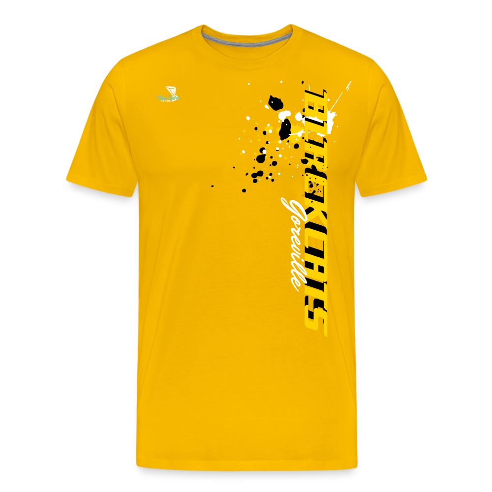 Goreville Blackcats Unisex Premium T-Shirt - sun yellow