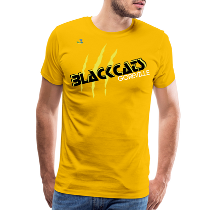 Goreville Blackcats Unisex Premium T-Shirt - sun yellow