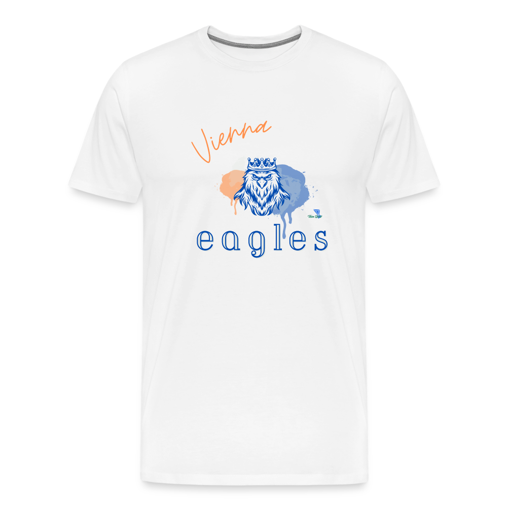 Men's Vienna Eagles King Premium T-Shirt - white