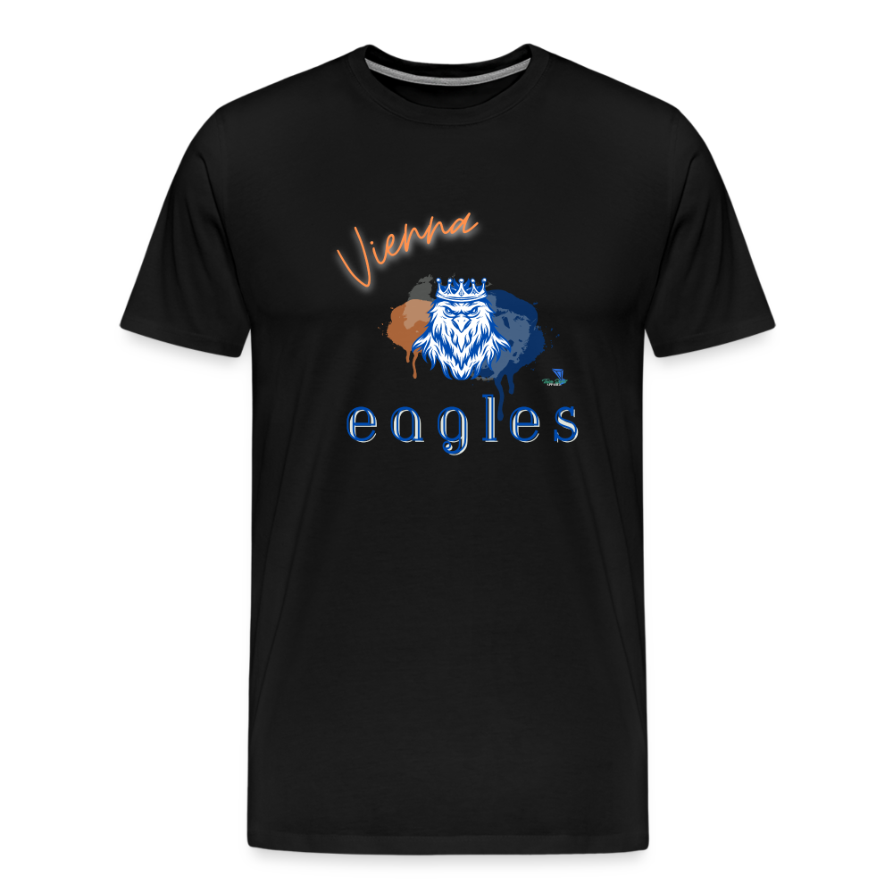 Men's Vienna Eagles King Premium T-Shirt - black