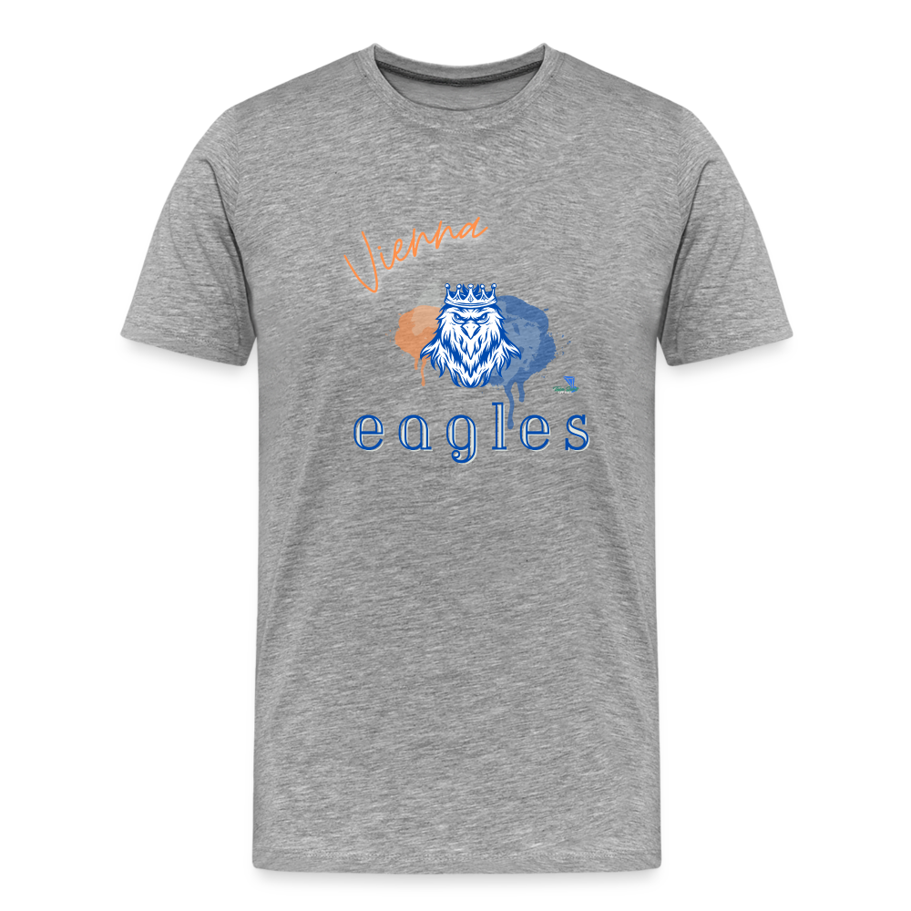 Men's Vienna Eagles King Premium T-Shirt - heather gray