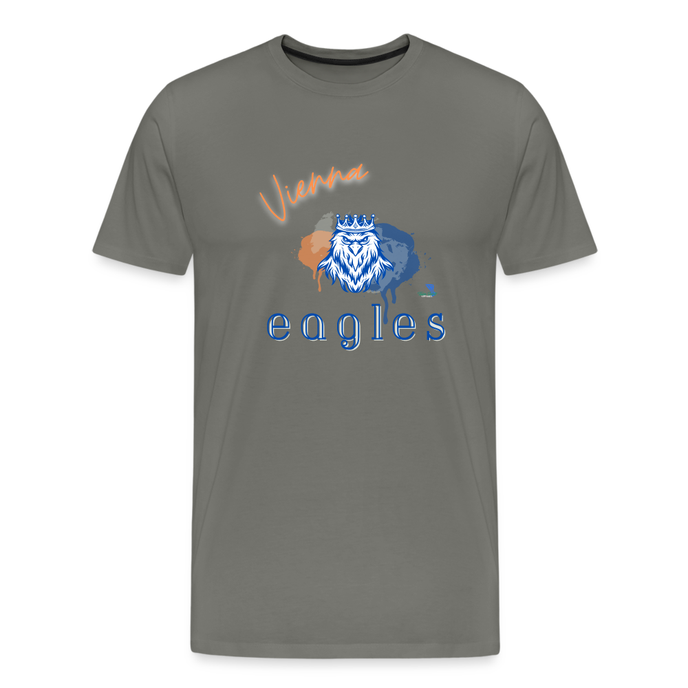 Men's Vienna Eagles King Premium T-Shirt - asphalt gray