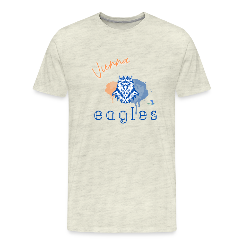 Men's Vienna Eagles King Premium T-Shirt - heather oatmeal