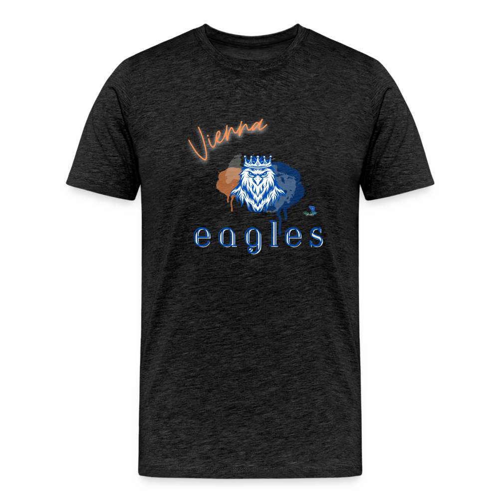 Men's Vienna Eagles King Premium T-Shirt - charcoal grey