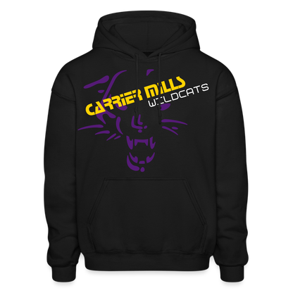 Carrier Mills Wildcats Unisex Hoodie - black