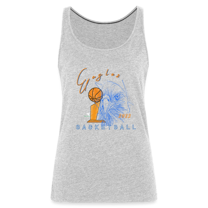 New 2023 Vienna Eagles Basketball Premium Tank - heather gray