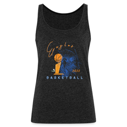 New 2023 Vienna Eagles Basketball Premium Tank - charcoal grey