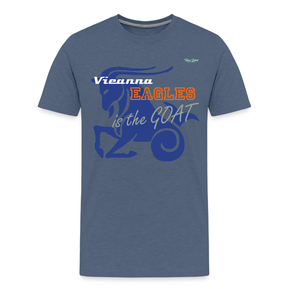 Vienna Eagles “Goat” Premium T-Shirt - heather blue