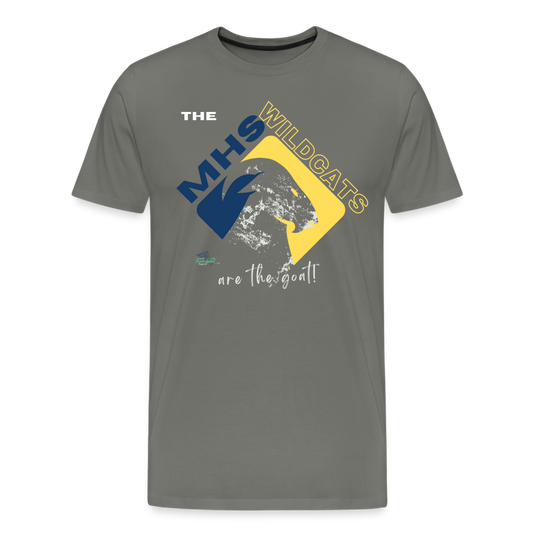 Marion Wildcats Premium T-Shirt - asphalt gray