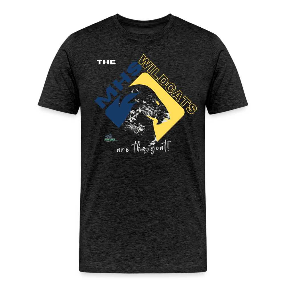 Marion Wildcats Premium T-Shirt - charcoal grey