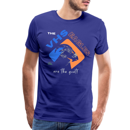 Vienna Eagles “The  Goat” Men’s Premium T-Shirt - royal blue