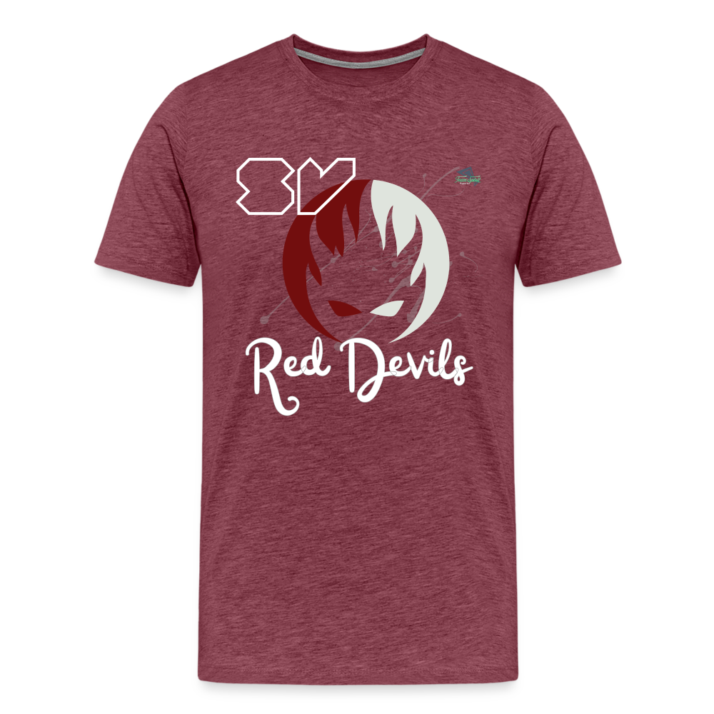 Sesser Valier Red Devils Premium T-Shirt - heather burgundy