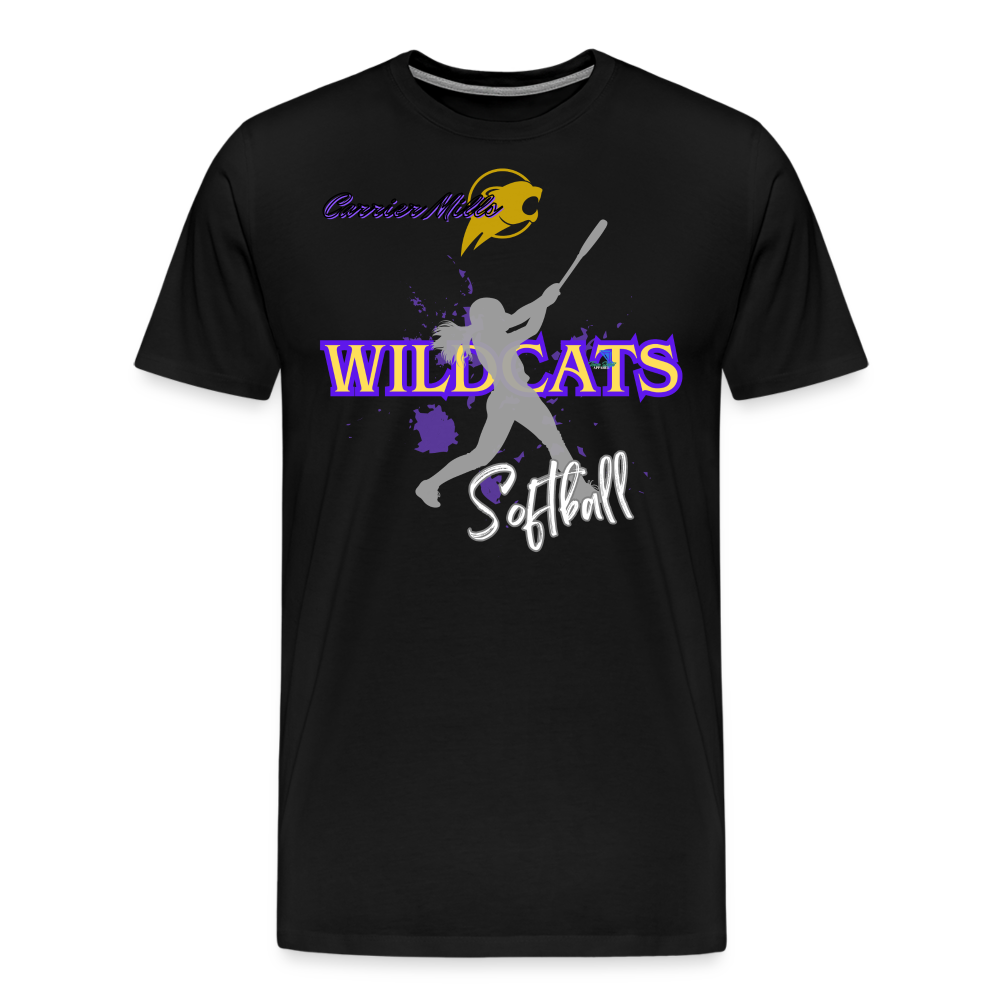 Carrier Mills Softball Premium T-Shirt - black