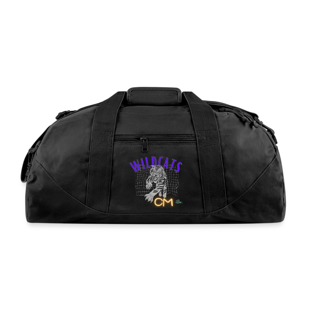 Carrier Mills Wildcats “Got Net” Premium Duffel Bag - black