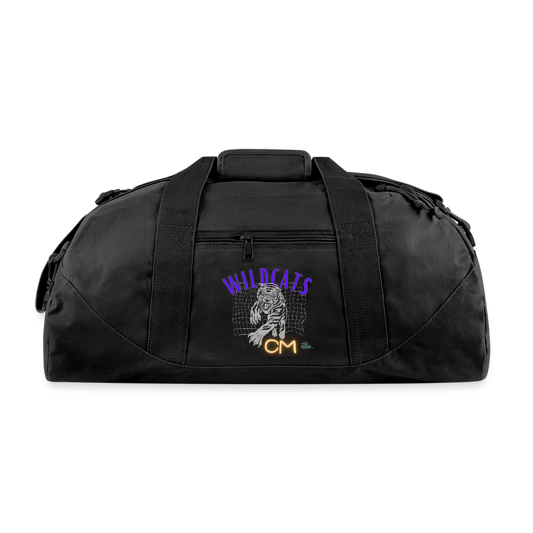 Carrier Mills Wildcats “Got Net” Premium Duffel Bag - black