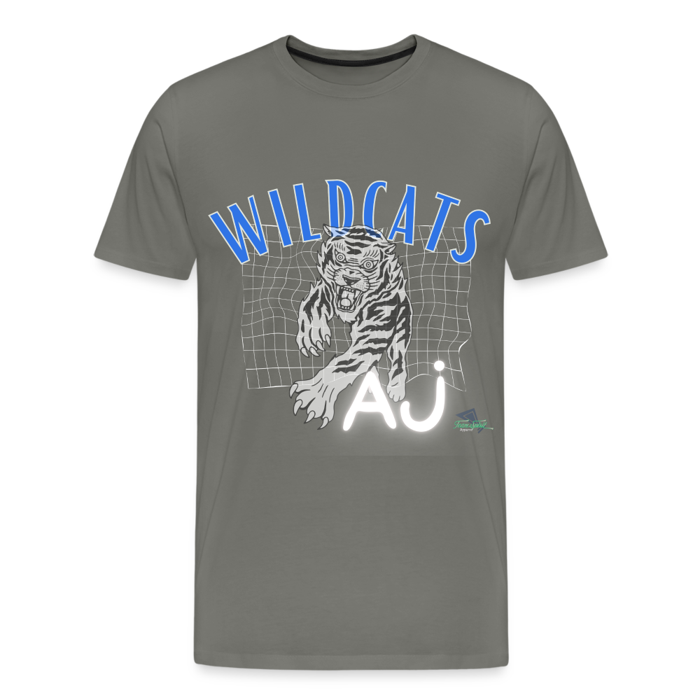 Anna Jonesboro Wildcats Premium T-Shirt - asphalt gray