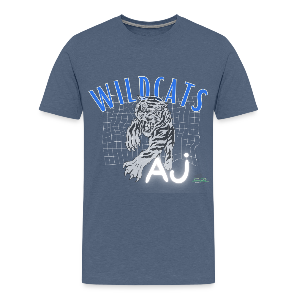 Anna Jonesboro Wildcats Premium T-Shirt - heather blue