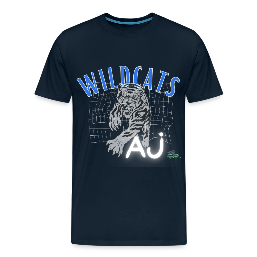 Anna Jonesboro Wildcats Premium T-Shirt - deep navy