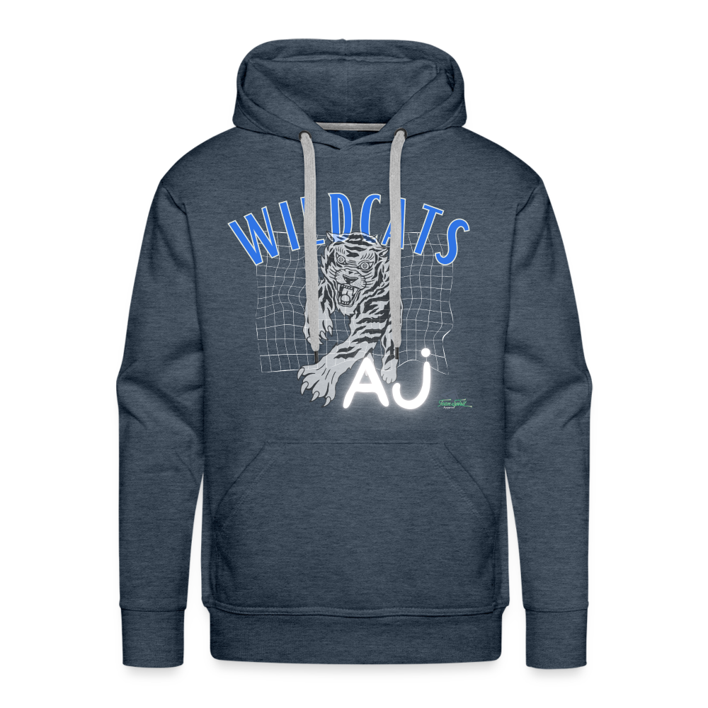 Anna Jonesboro Wildcats  Premium Hoodie - heather denim