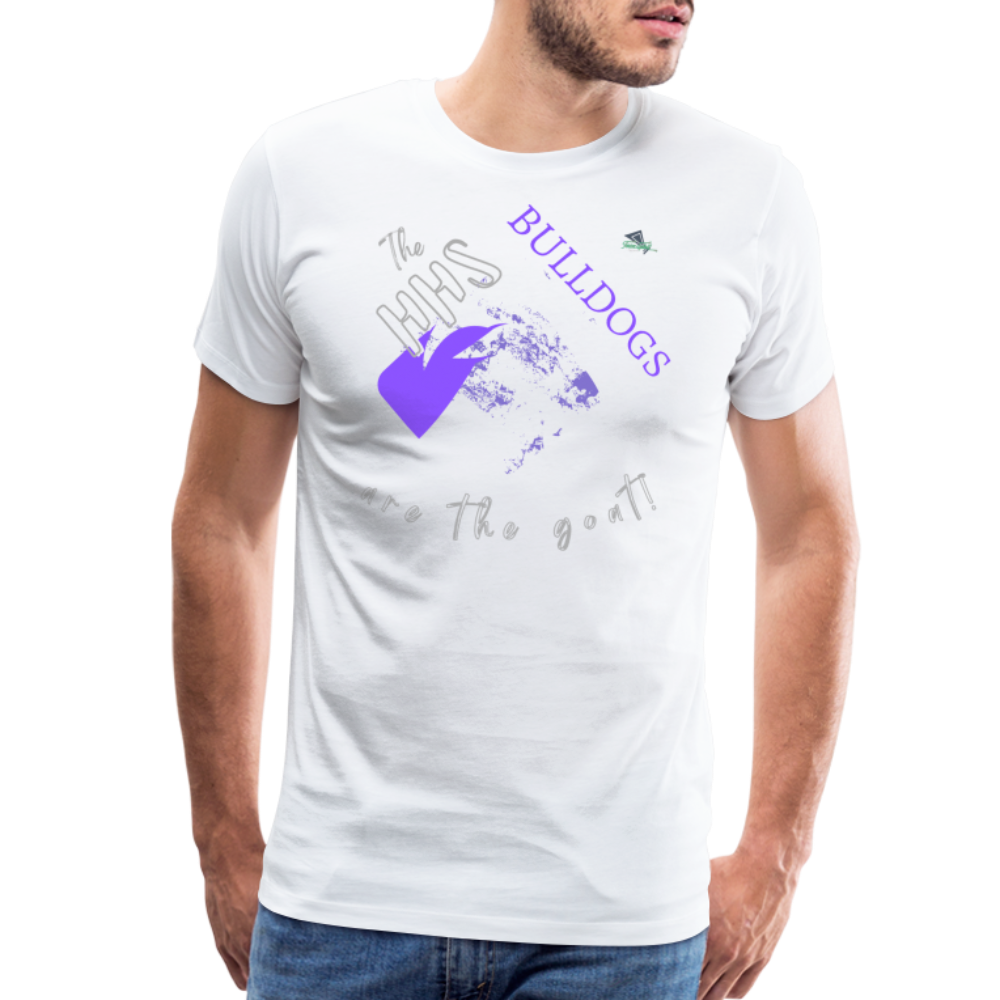 Harrisburg Bulldogs”Goat” Premium T-Shirt - white