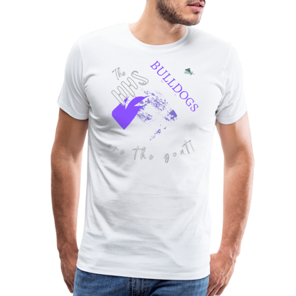 Harrisburg Bulldogs”Goat” Premium T-Shirt - white