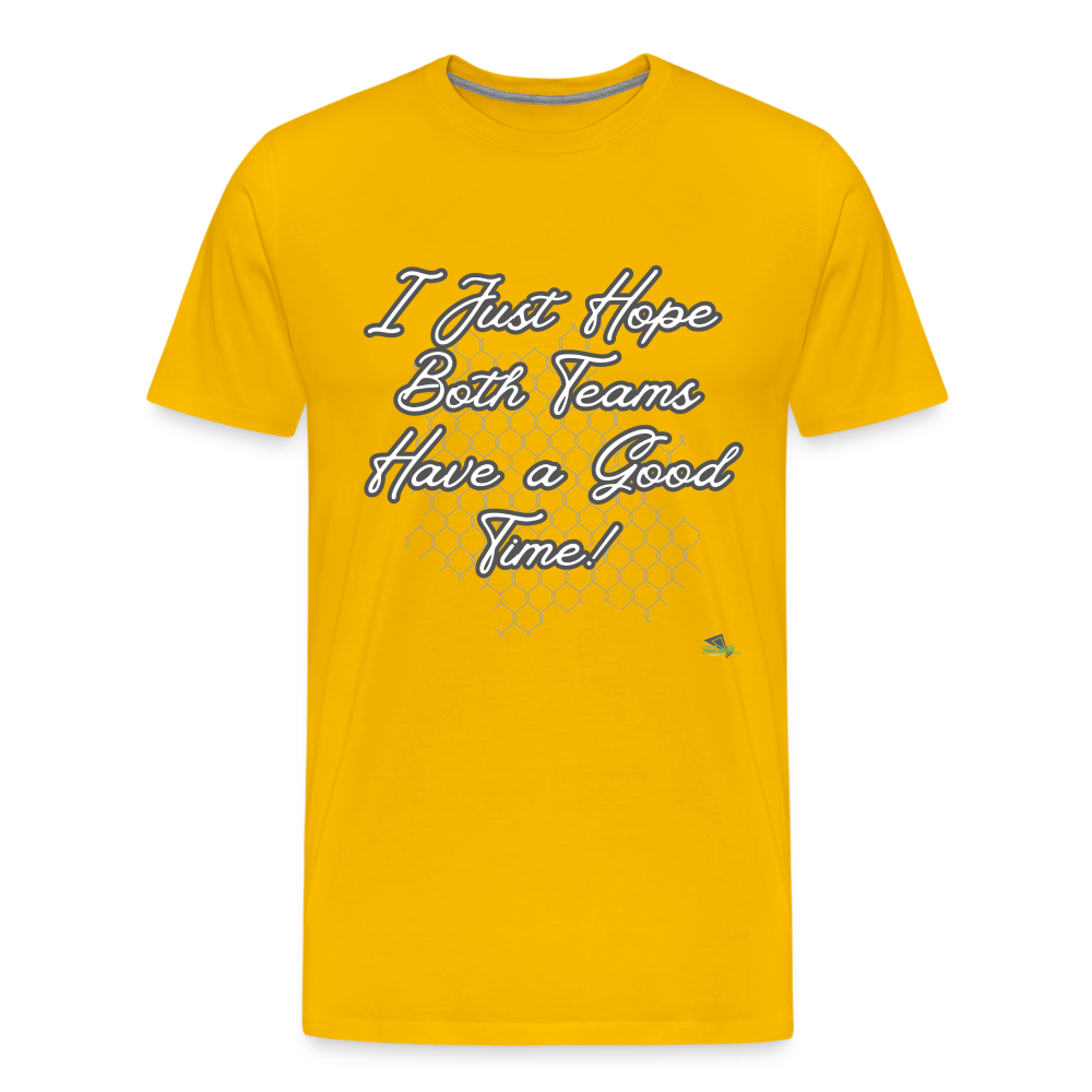 A Good Time Sports Premium T-Shirt - sun yellow