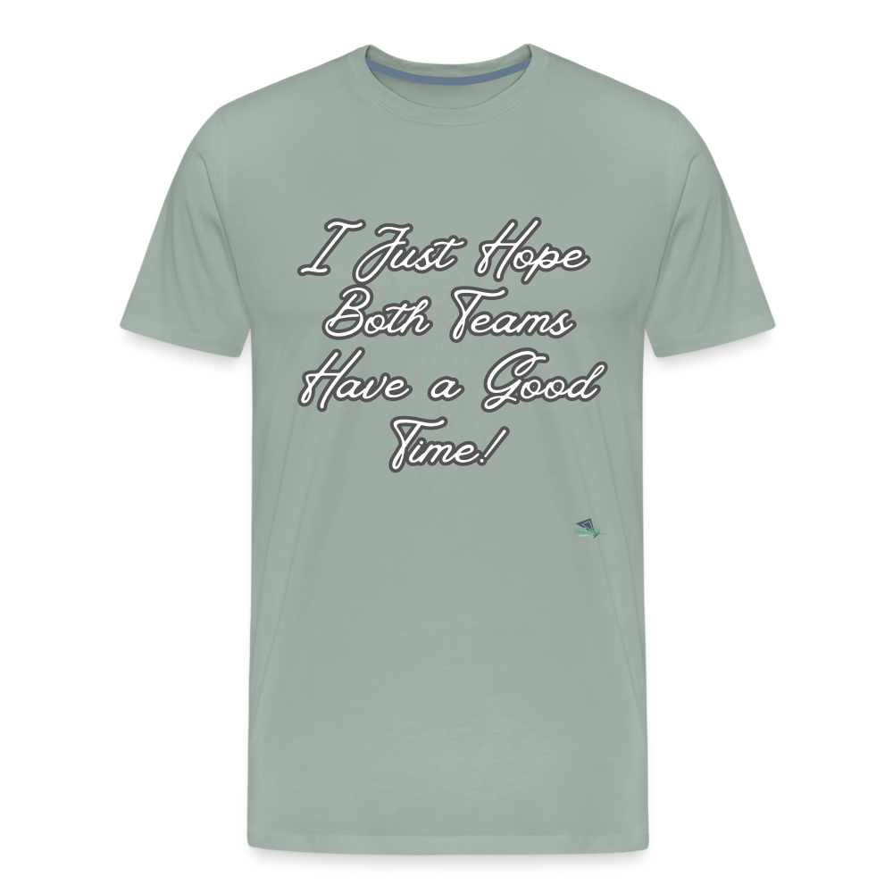 A Good Time Sports Premium T-Shirt - steel green