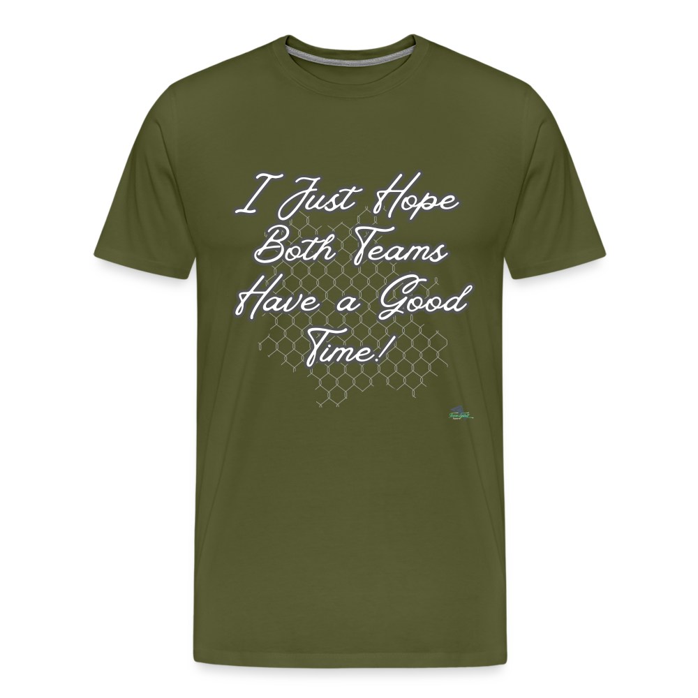 A Good Time Sports Premium T-Shirt - olive green