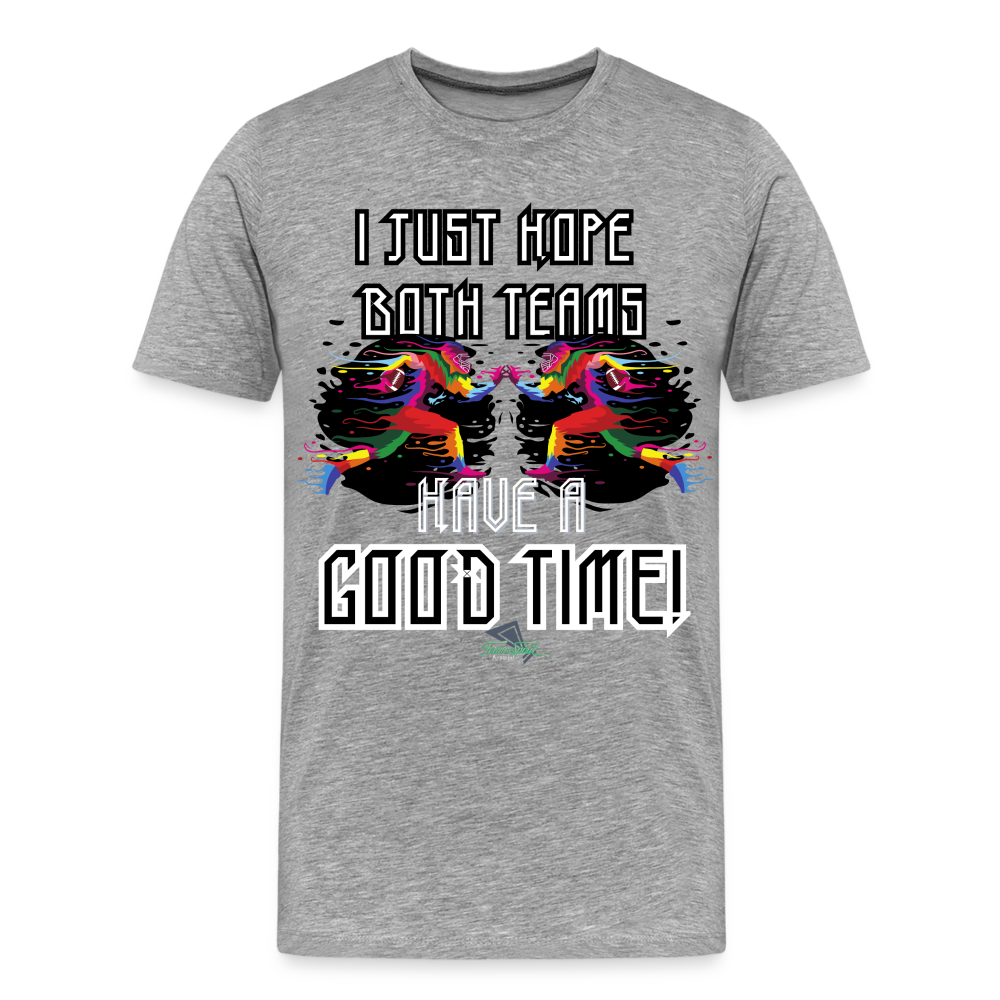 Good Time Sports Premium T-Shirt - heather gray