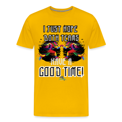 Good Time Sports Premium T-Shirt - sun yellow