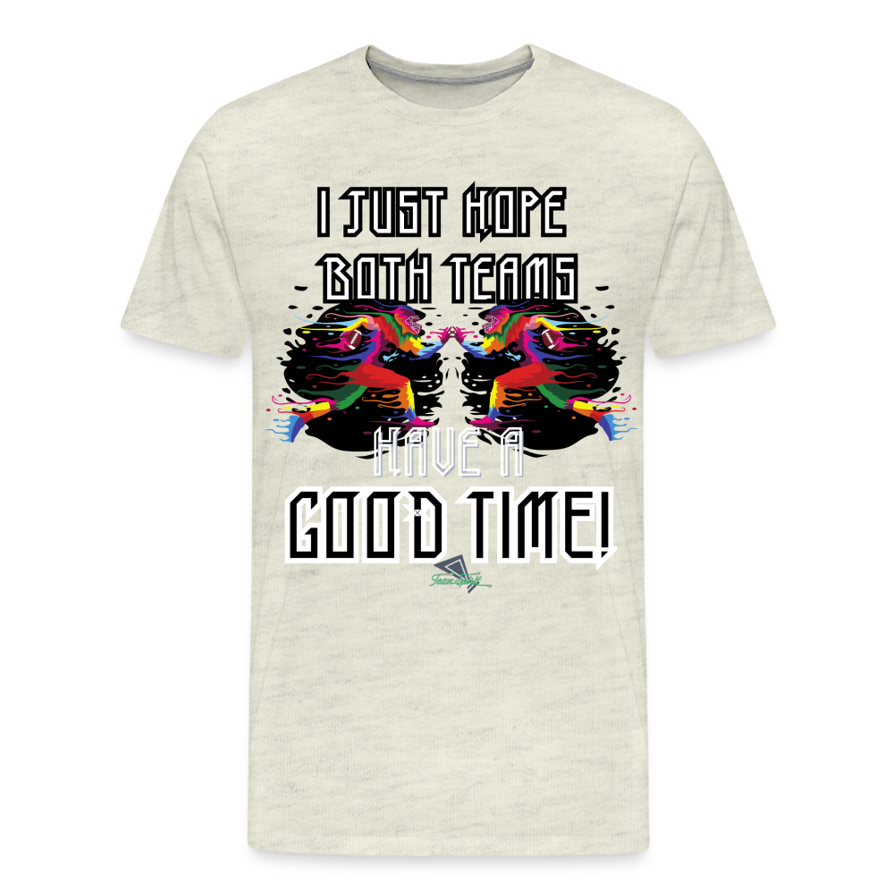 Good Time Sports Premium T-Shirt - heather oatmeal