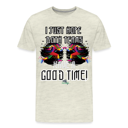 Good Time Sports Premium T-Shirt - heather oatmeal