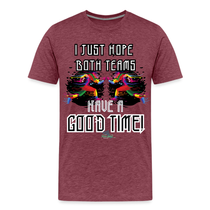 Good Time Sports Premium T-Shirt - heather burgundy