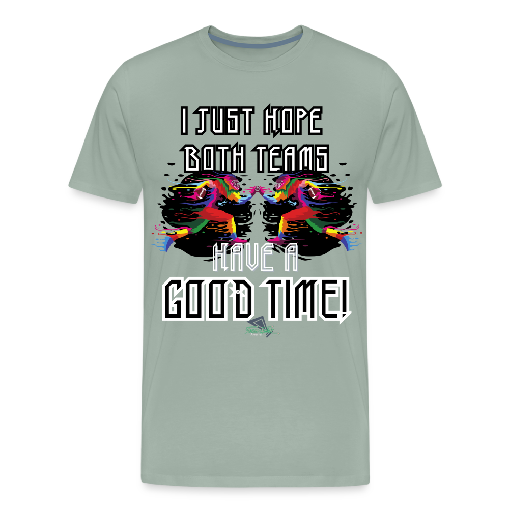 Good Time Sports Premium T-Shirt - steel green