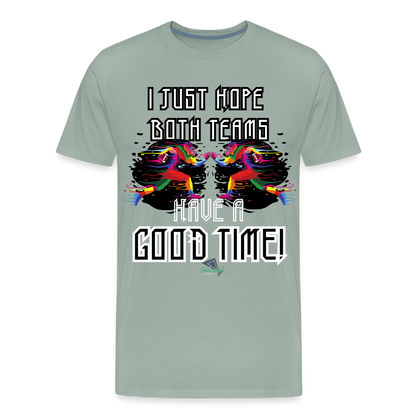 Good Time Sports Premium T-Shirt - steel green