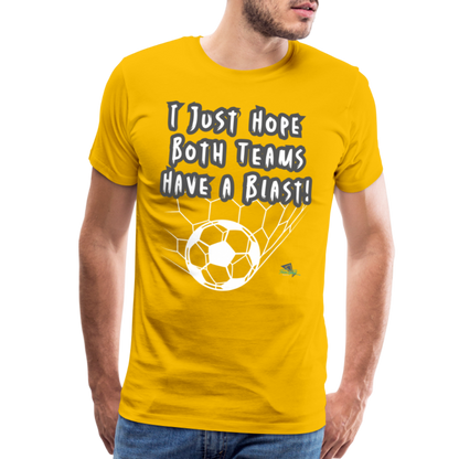 Men's Premium Have a Blast T-Shirt - sun yellow