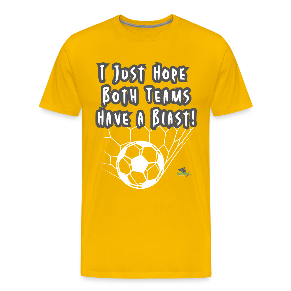 Men's Premium Have a Blast T-Shirt - sun yellow