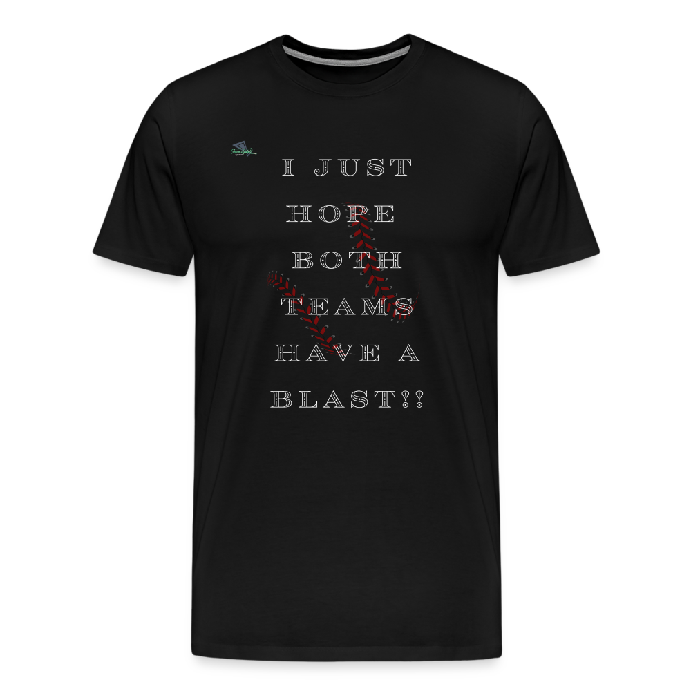 Baseball Blast Premium T-Shirt - black