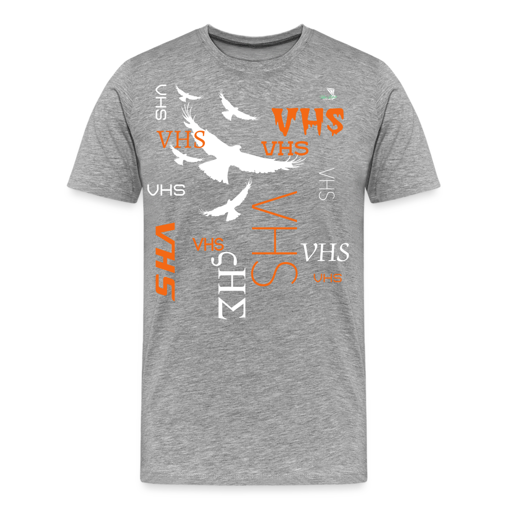 Men's Premium VHS Eagles T-Shirt - heather gray