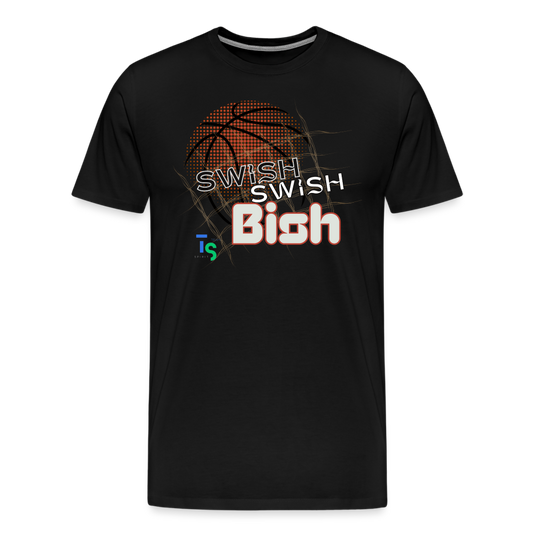 Men's “Swish” Premium T-Shirt - black