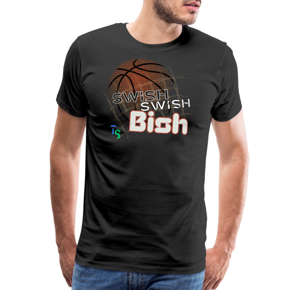 Men's “Swish” Premium T-Shirt - black