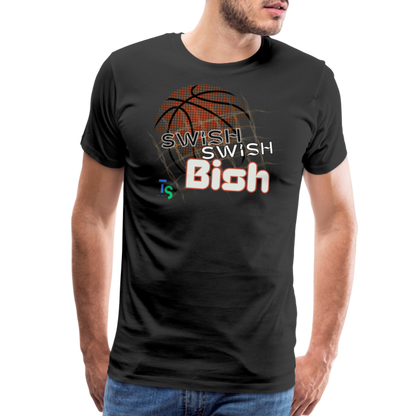 Men's “Swish” Premium T-Shirt - black