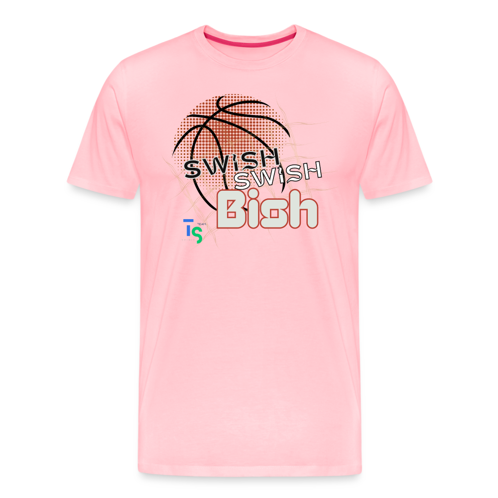 Men's “Swish” Premium T-Shirt - pink