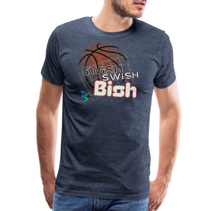 Men's “Swish” Premium T-Shirt - heather blue