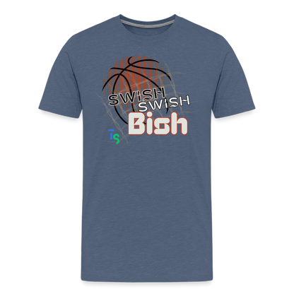 Men's “Swish” Premium T-Shirt - heather blue