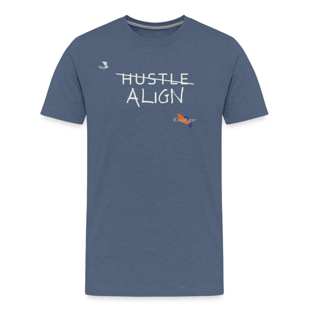 Eagles “ Align “ Premium T-Shirt - heather blue