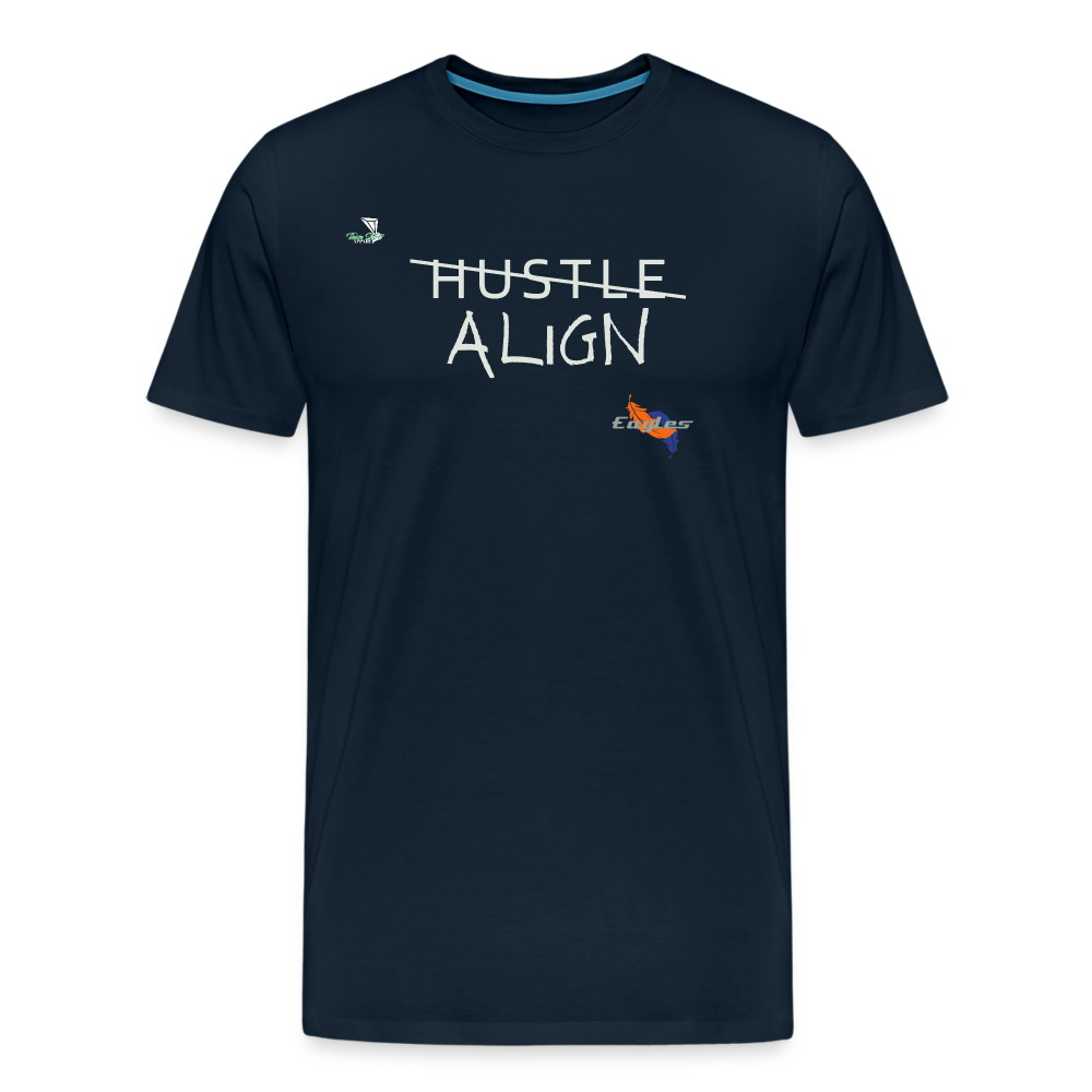 Eagles “ Align “ Premium T-Shirt - deep navy