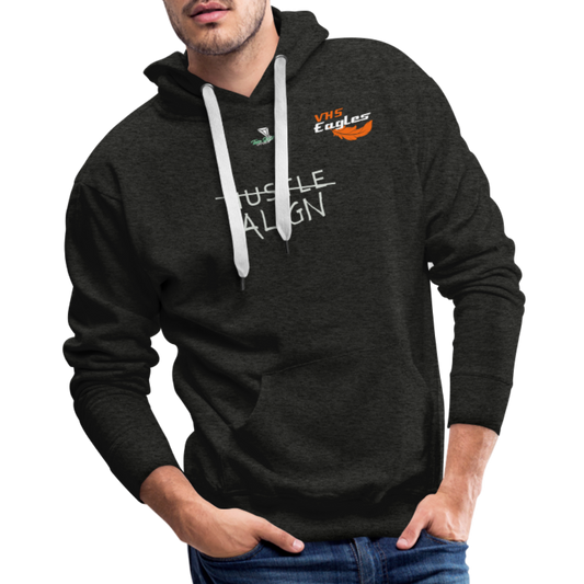 Vienna Eagles “Align” Premium Hoodie - charcoal grey